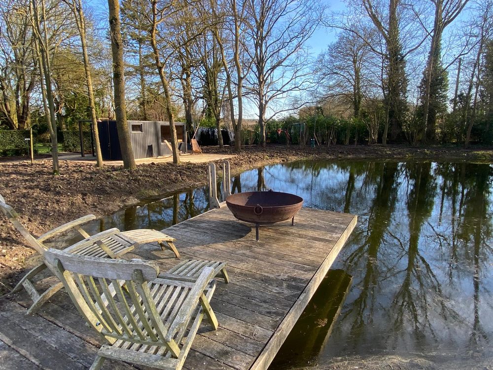 Lakeside Jetty & Decking — image 2 of 3, Eastscape landscaping in Suffolk