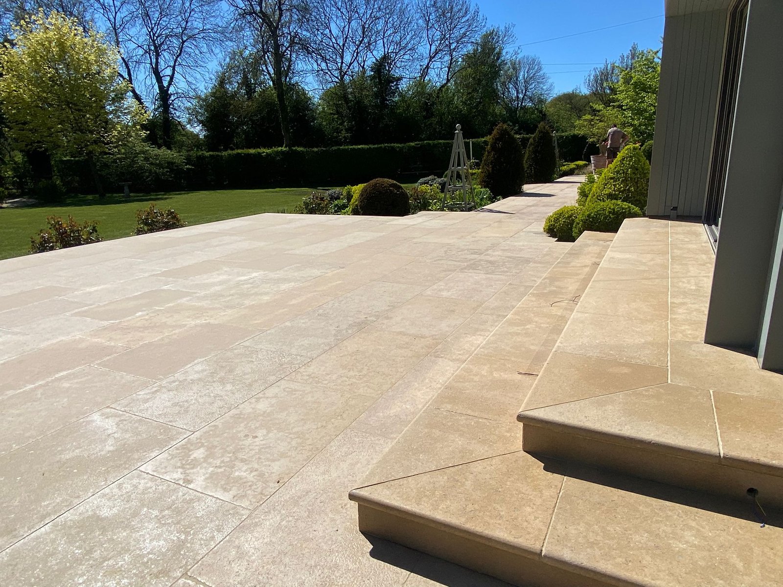 Limestone Terrace &mdash; Eastscape landscaping project, Suffolk
