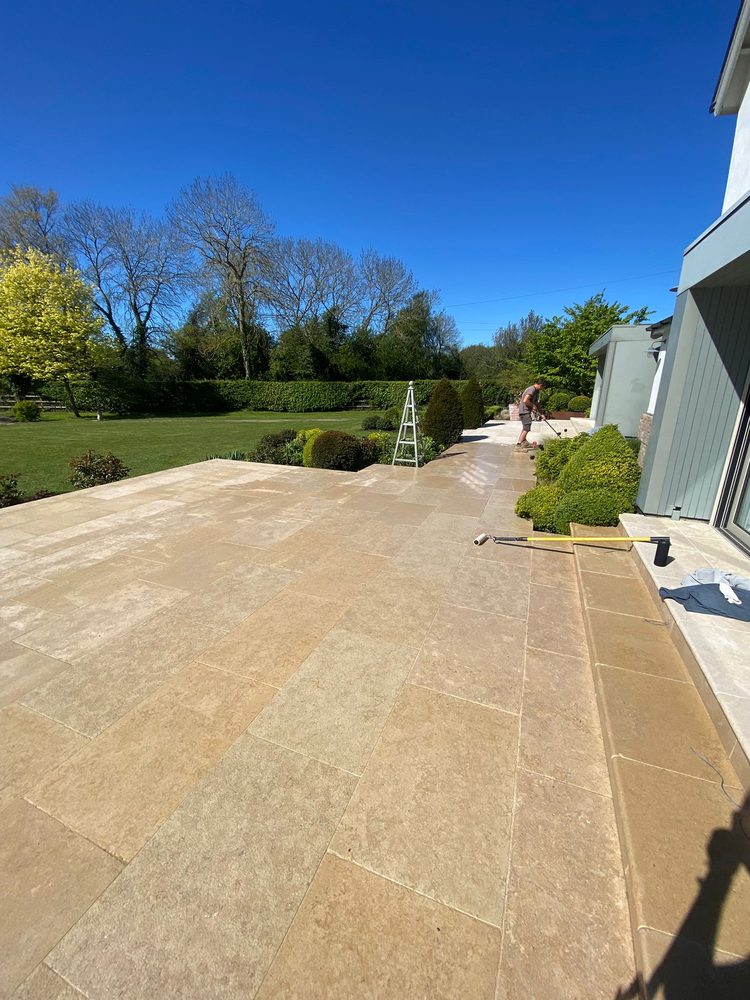 Limestone Terrace — image 6 of 6, Eastscape landscaping in Suffolk